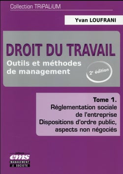 Droit du travail Tome 1 - outils et methodes de management (2e édition)
