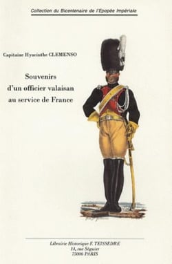 Souvenirs d'un officier valaisan au service de france
