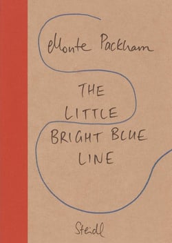 The little bright blue line