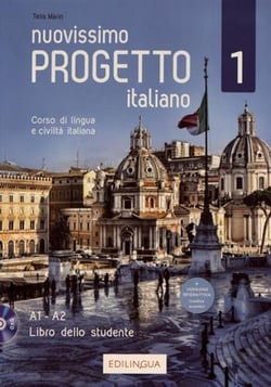 Nuovissimo progetto italiano 1 (a1/a2) - libro dello studente + dvd