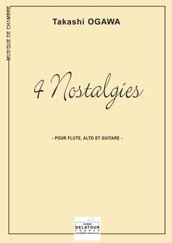 4 nostalgies pour flûte, alto et guitarre