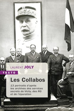 Les collabos - 13 portraits d'après les archives des services secrets de Vichy, des RG et de l'épuration
