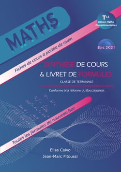 Mathematiques complementaires - ter - synthese de cours et livret de formules