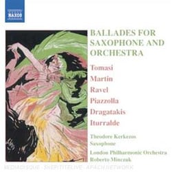 Ballades Pour Saxophone Et Orchestre