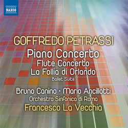 Concerto pour piano, concerto pour flûte, la follia di orlando, suite de ballet
