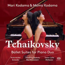 Tchaïkovski : suites de ballets pour duo de piano / casse-noisette - la belle au bois dormant - le l