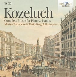 Leopold Kozeluch : Intégrale de l'oeuvre pour piano à 4 mains