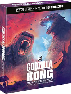 MonsterVerse - Godzilla/Kong - 5 films : Godzilla + Godzilla : Roi des monstres + Kong : Skull Island + Godzilla vs Kong + Godzilla x Kong : Le Nouvel Empire