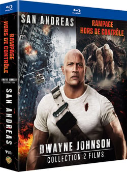 Coffret Dwayne Johnson : Rampage - Hors de contrôle + San Andreas