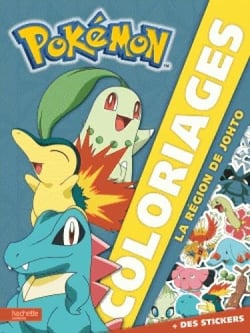 Pokemon/Coloriages - La région de Johto