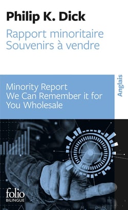 Rapport minoritaire / minority report - souvenirs à vendre / we can remember it for you wholesale