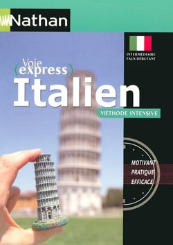 Méthode intensive - italien - intermédiaire faux débutant