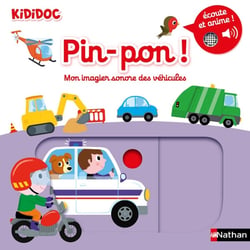 Pin-pon ! Mon imagier sonore des véhicules