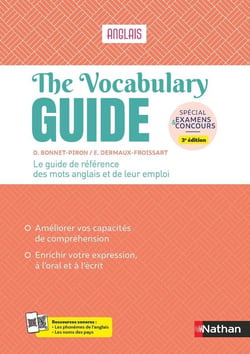 The Vocabulary Guide : Anglais (3e édition)