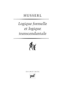 Logique formelle et logique transcendantale (6e édition)