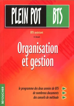 Organisation et gestion bts