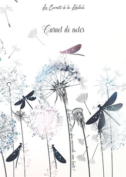 Carnet de notes : libellule