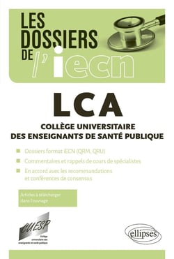 LCA collège - collège universitaire des enseignants de santé publique (édition 2018)