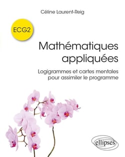Mathématiques appliquées ECG2 : logigrammes et cartes mentales pour assimiler le programme