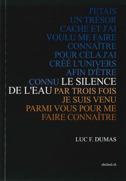 Le silence de l'eau