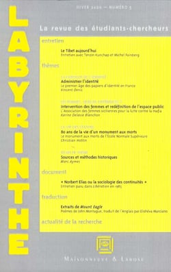 REVUE LABYRINTHE : labyrinthe t.5