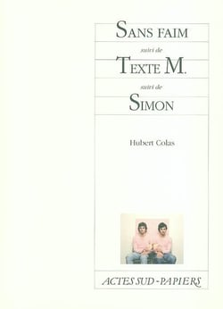 Sans faim - texte M. - Simon