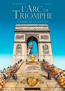 L'arc de triomphe - flamme de la nation
