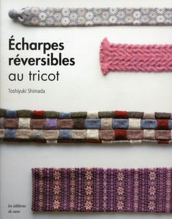 Écharpes réversibles au tricot