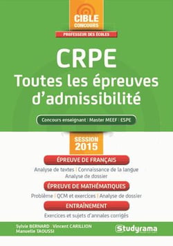 CRPE - toutes les épreuves d'admissibilité (2e édition)