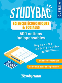 Studybac : 500 notions indispensables d'économie