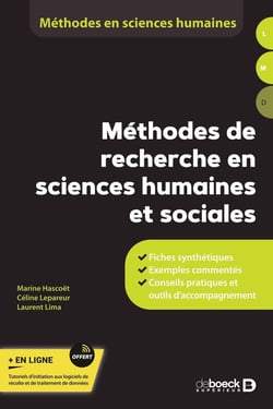 Méthodes de recherche en sciences humaines et sociales : Fiches synthétiques - Exemples commentés