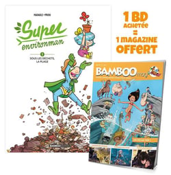 Super Environman Tome 1 : sous les déchets, la plage
