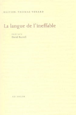 Thomas d'Aquin poète théologien Tome 2 - la langue de l'ineffable