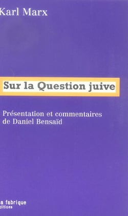 Sur la question juive