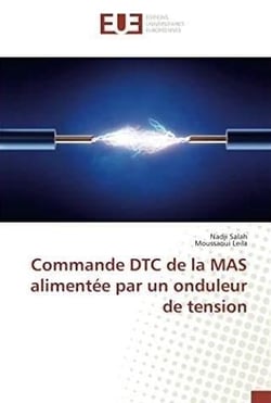Commande dtc de la mas alimentee par un onduleur de tension