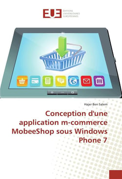 Conception d'une application m-commerce mobeeshop sous windows phone 7