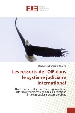 Les ressorts de l'OIF dans le système judiciaire international : Notes sur le soft power des organisations intergouvernementales dans les relations internationales