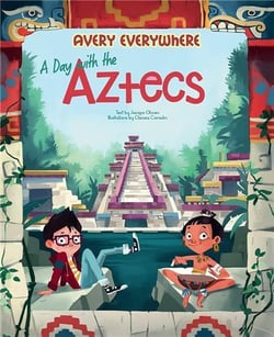 A day with the aztecs /anglais