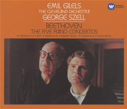 The five piano concertos