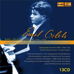 Emil Gilels Edition vol.1 1933-1963