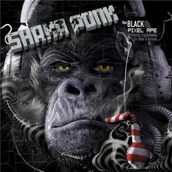 The black pixel ape