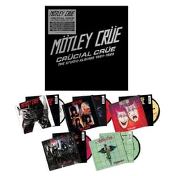 Crucial Crue - The Studio Albums 1981-1989