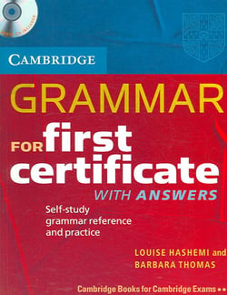 Cambridge grammar for first certificate book with answers with cd