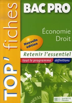 Top'fiches - économie droit - bac pro