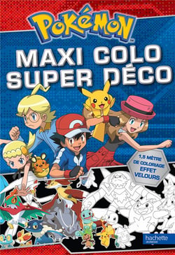 Pokémon - maxi colo - super déco