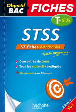 Objectif bac - stss - terminale st2s - fiches détachables