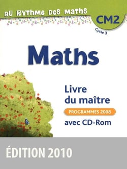 Au Rythme Maths Cm2 (Livre Du Maitre + Cd-Rom)