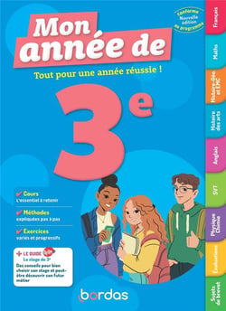 Mon année de : 3e - Toutes les matières (édition 2024)