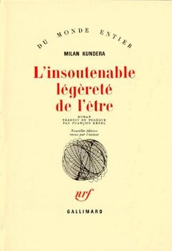 L'insoutenable légereté de l'être
