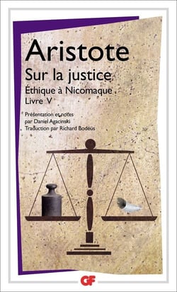 Sur la justice - éthique à nicomaque livre v